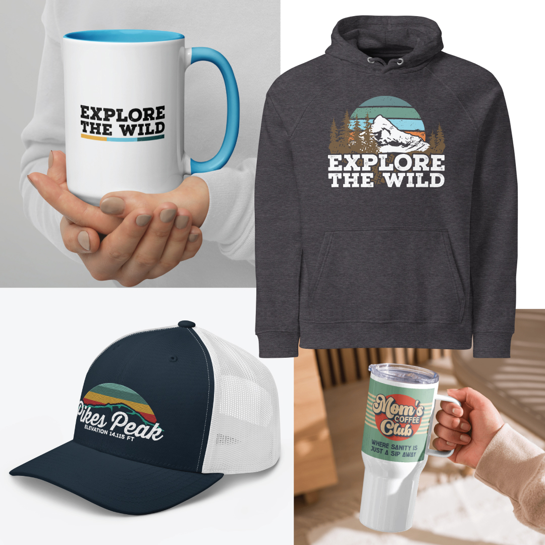 Branded items and event materials by Stampdt Marketing Studio
